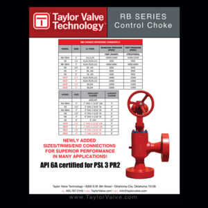 Flyer for New RB Offerings
